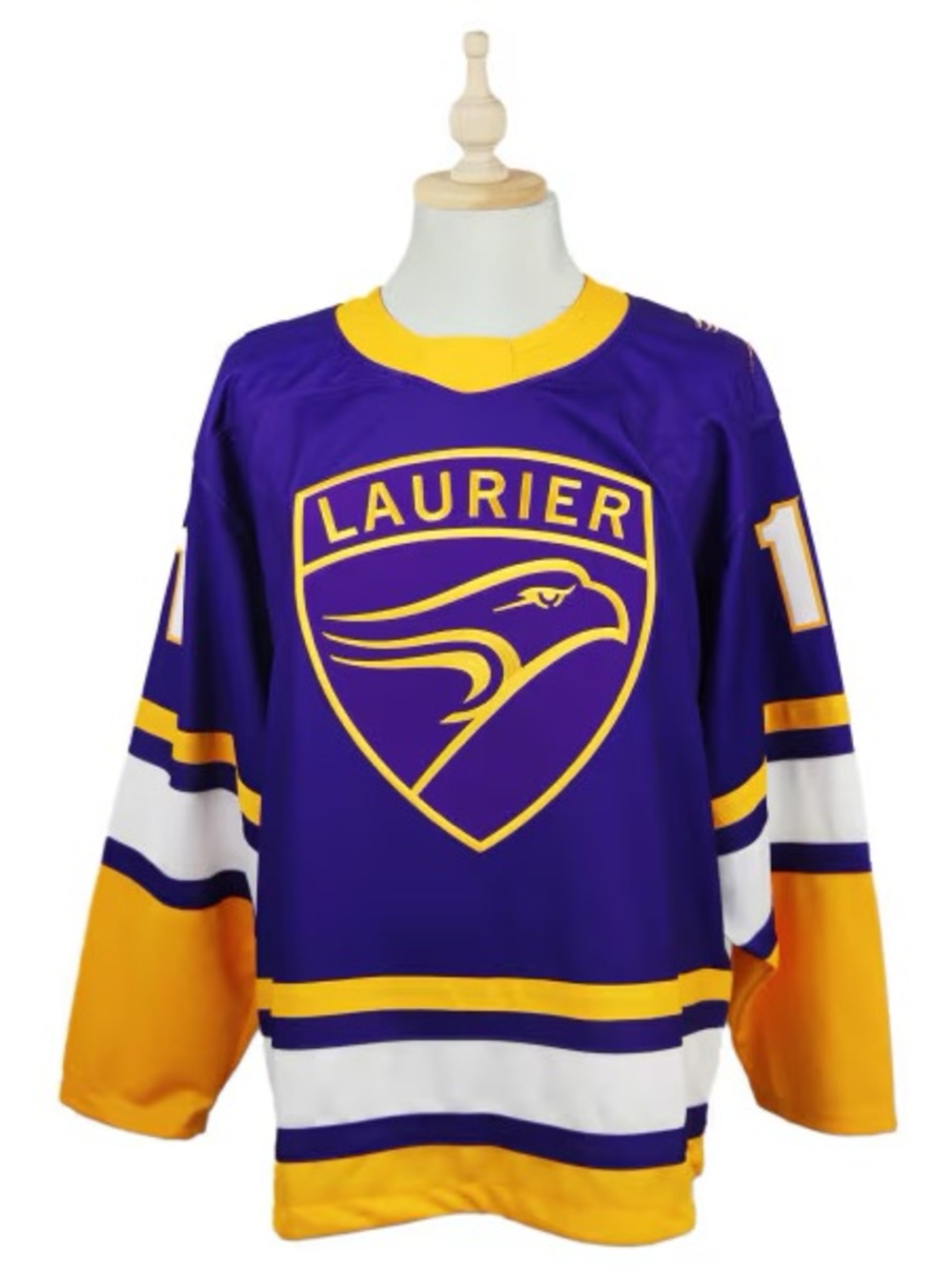 Laurier Golden Hawks Replica Hockey Jersey NWT Medium